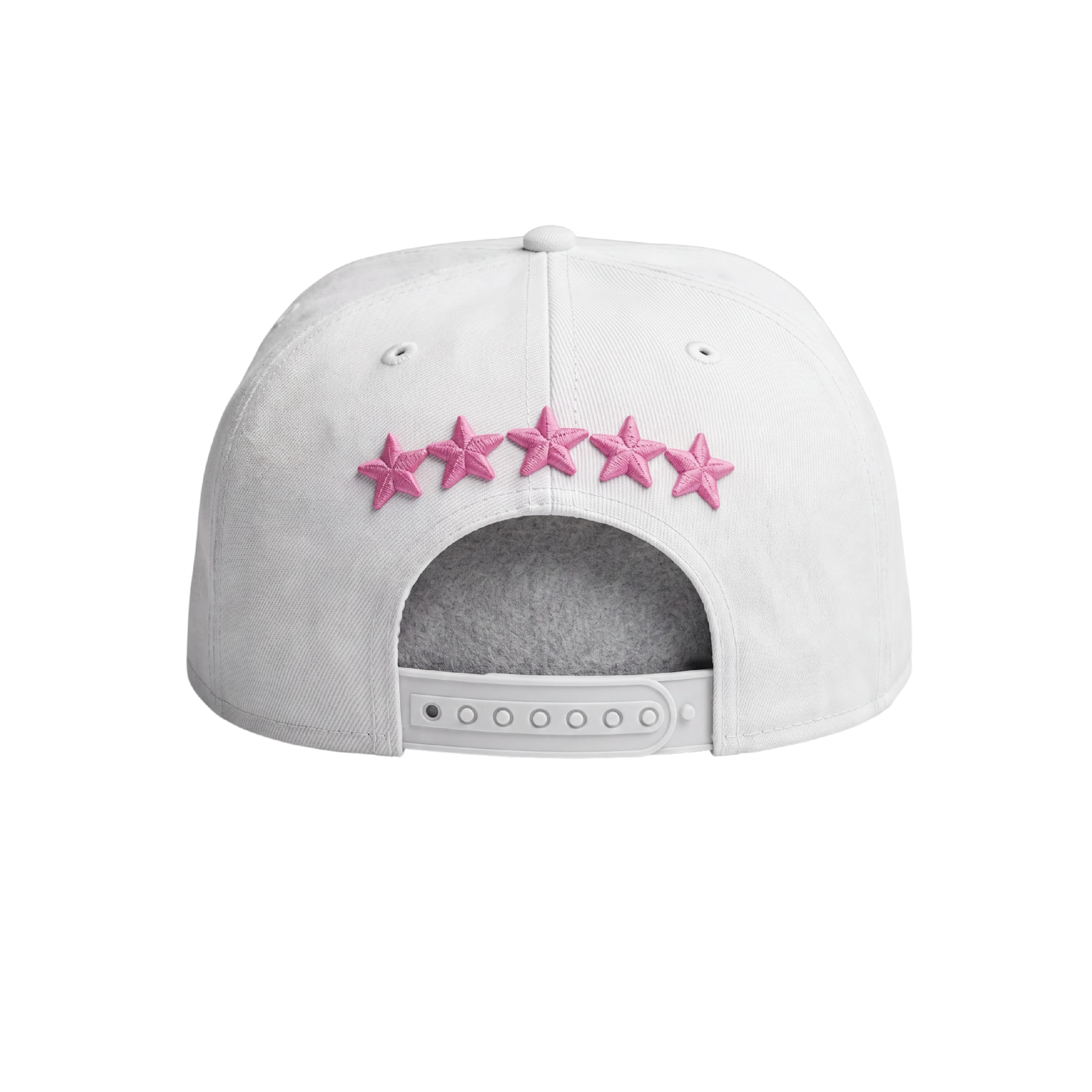 1700 WHITE/PINK CAP